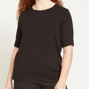 Universal Standard Aimee ribbed hem tee